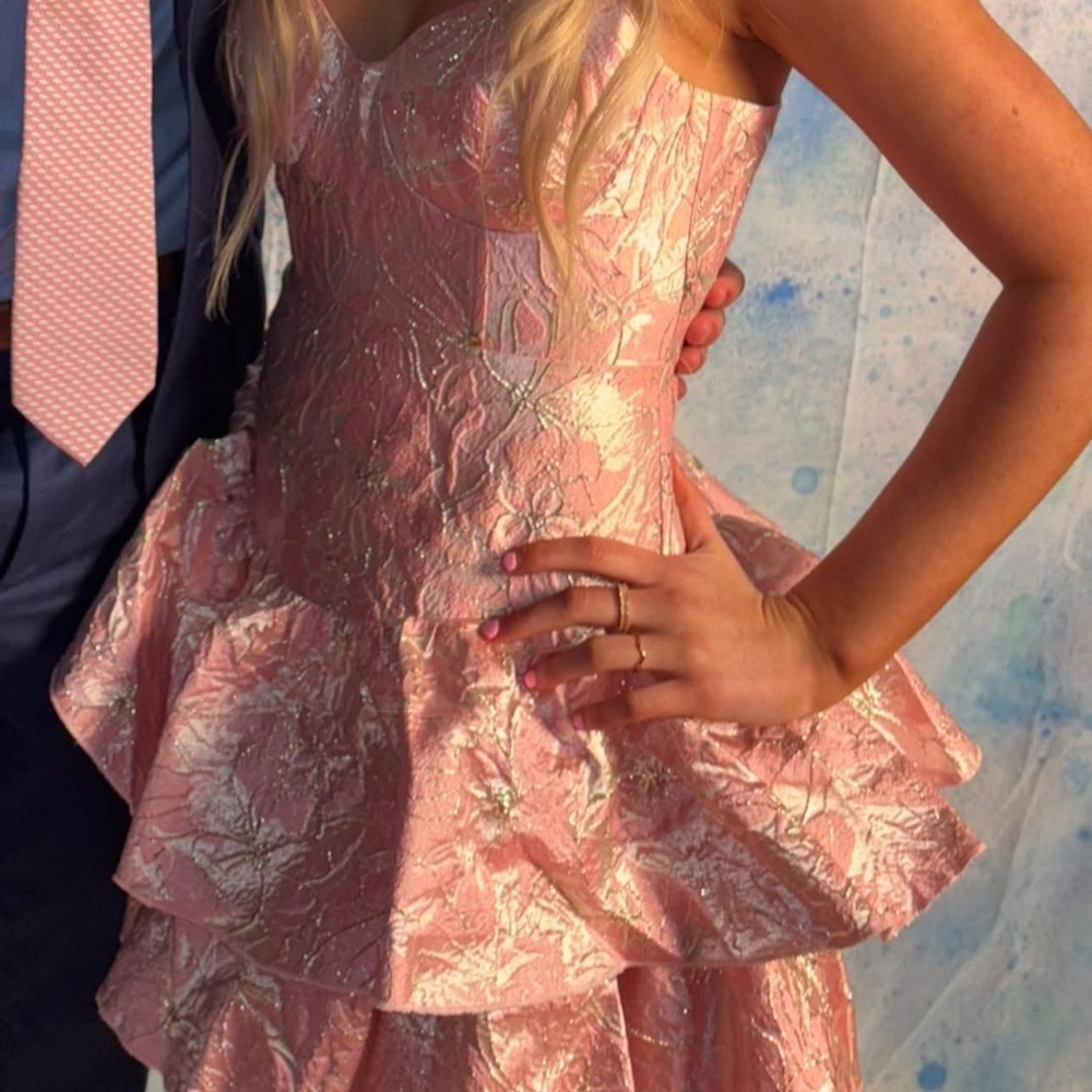 Pink ASOS HOCO dress